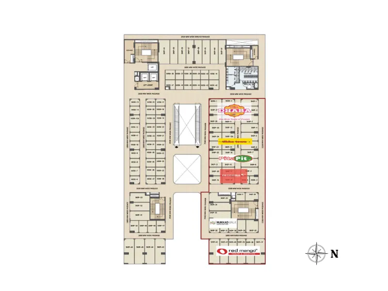 signature global mall floor plan