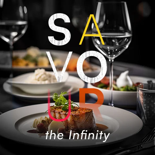 Luxury dining for real estate lifestyle